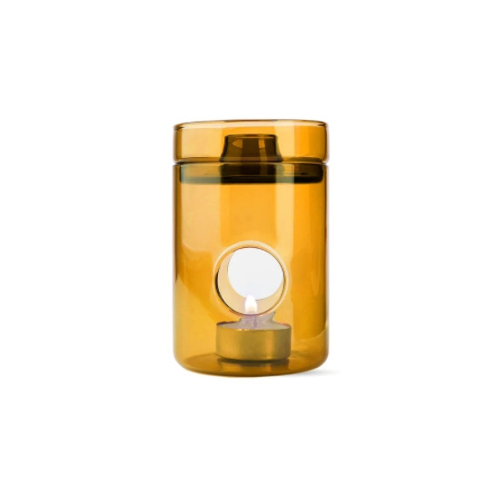 Wholesale Customized Colored Glass Oil Burners Candle Wax Warmer Aroma Oil Burner Fragrance Burners