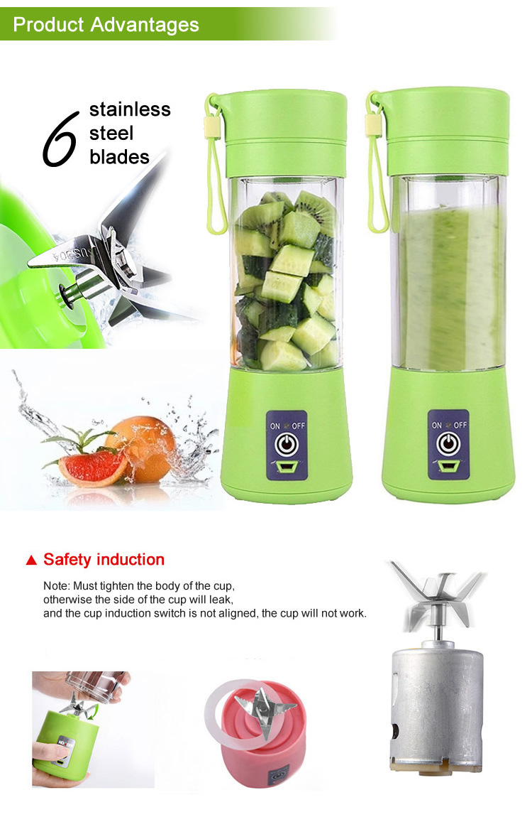 fast supply mini rechargeable electric orange juicier blender cup extractor blade blender blade for juicer