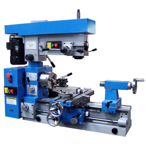 hobby benchtop metal lathe machine with mill combo HQ500