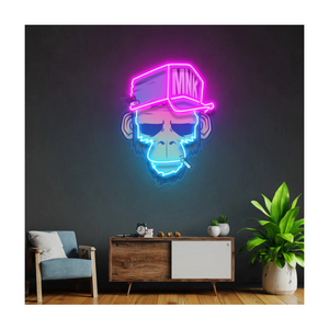 Game Neon Sign Game Pad Controller Gaming Wall Lights Decor For Game Room Blue Gamer Console Neon Lights For Home