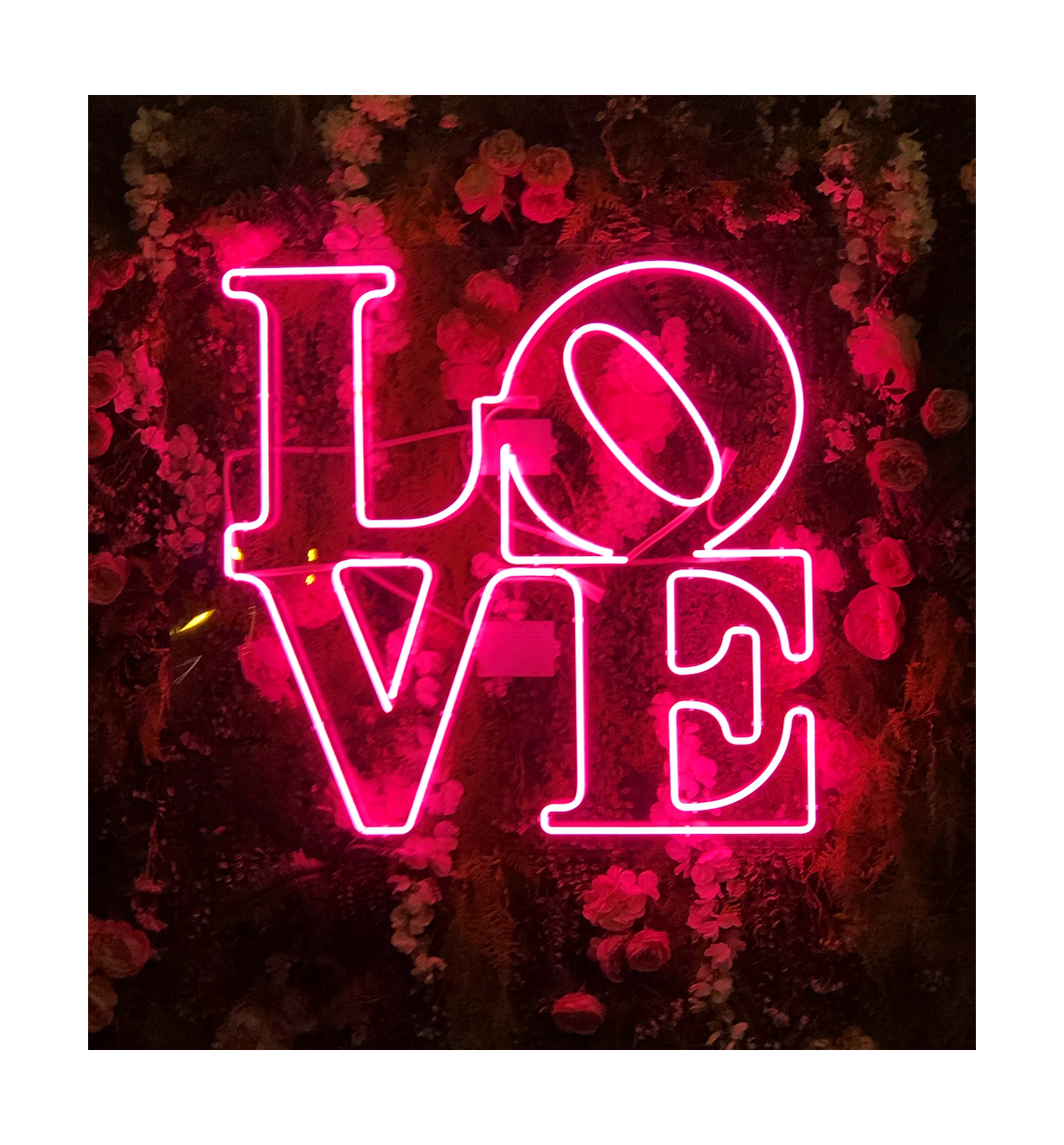 Wholesale Custom Logo Wedding Love Acrylic Neon Light Sign Custom Led Flex Neon Signs