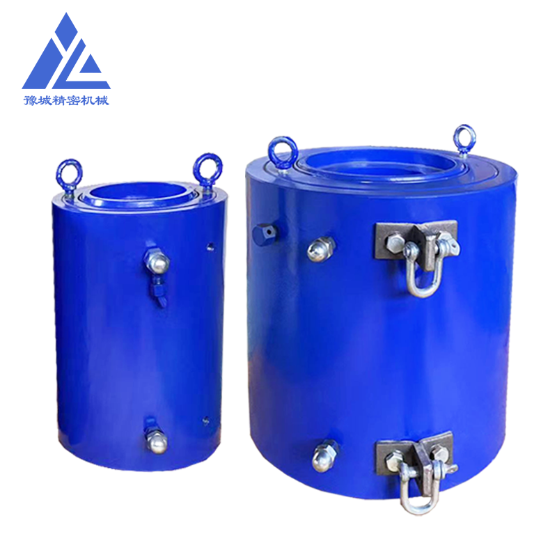 Hot Sale 200 Ton Prestressed Post Tension Stressing Cylinder Hollow Hydraulic Jacks with Oil Pump