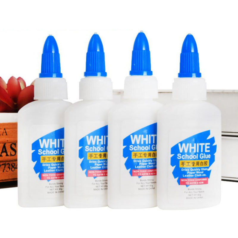 Eco Friendly Custom washable white glue 30ml for school,water-based white glue for craft