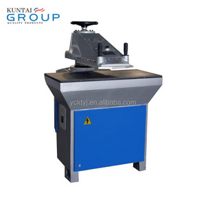 Swing arm die cutting press shoe slippers cutting machine