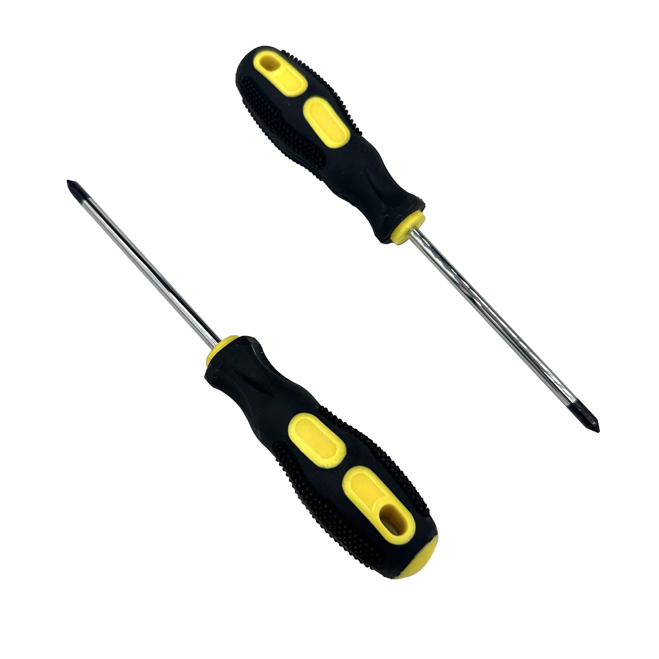 The heavy-duty screwdriver hammers the 2-in-1 can reverse the rod rod and the super hard black tip of the screwdriver factory