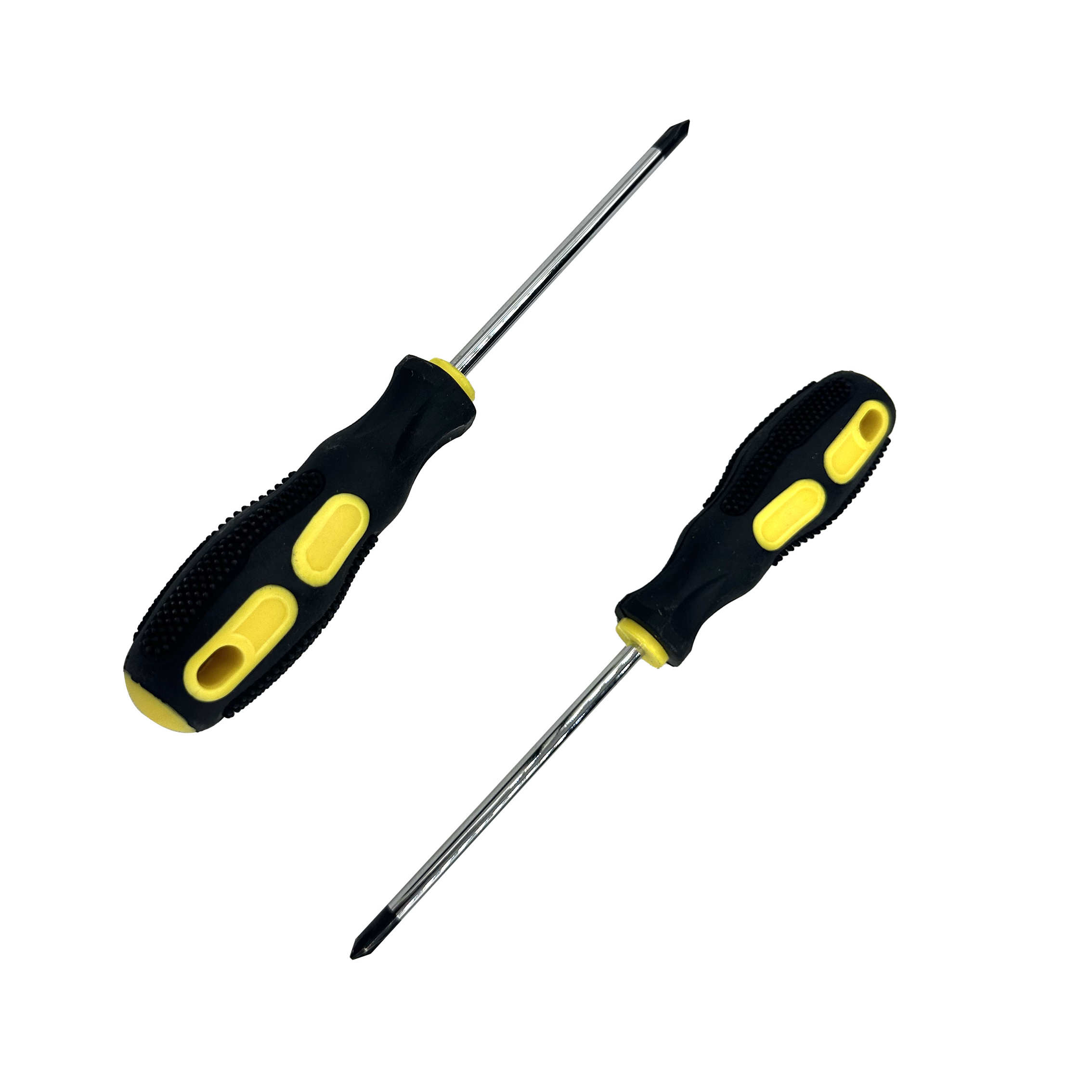 The heavy-duty screwdriver hammers the 2-in-1 can reverse the rod rod and the super hard black tip of the screwdriver factory