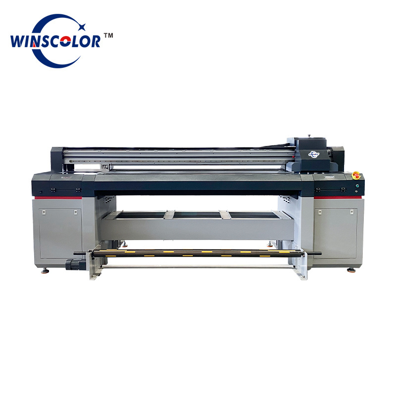 1.8m UV Roll To Roll Industrial Printer Leather PVC Sticker Printing Machine