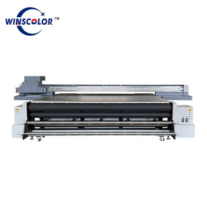 inkjet printers aluminum poster printing machine flatbed uv printer roll to roll uv machine