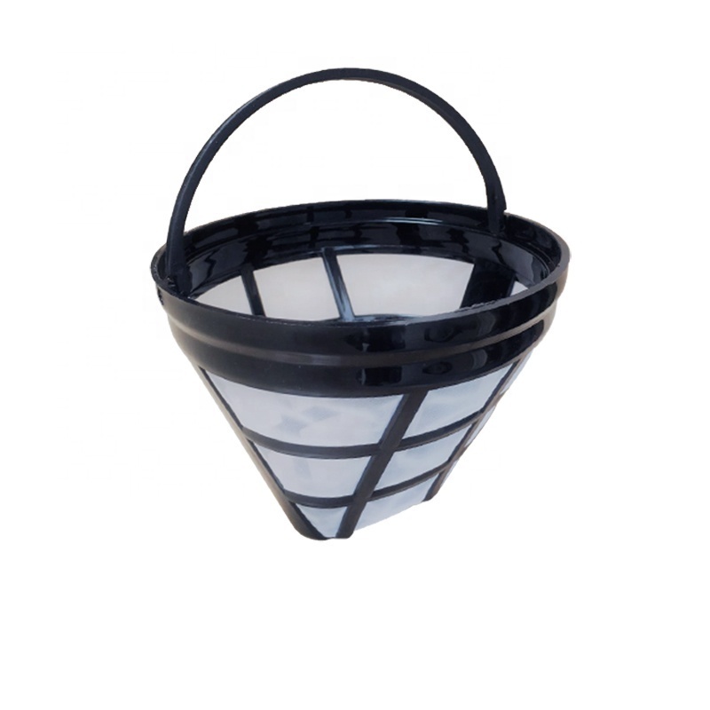 Hot sale 2024 coffee filter basket Household Portable Coffee Dripper Reusable Paperless Nylon mesh Filter Coffee Filter