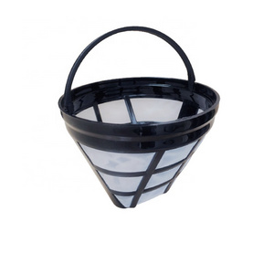 Hot sale 2024 coffee filter basket Household Portable Coffee Dripper Reusable Paperless Nylon mesh Filter Coffee Filter