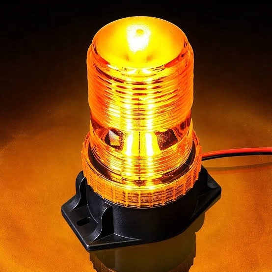 led spot lights 4x4 red warning light