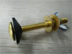 Two-piece Toilet Tank and Seat Fixation Screw and Bolt Kits