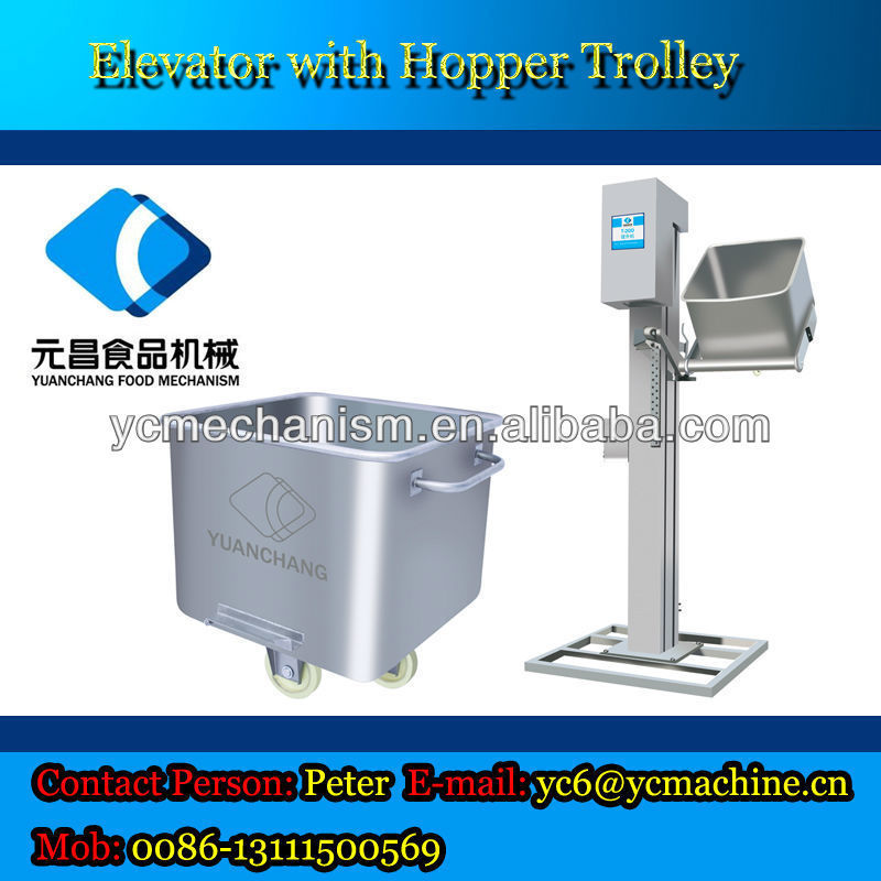 meat stainless steel Trolley for food factory