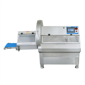 Automatic Meat And Bone Cutting Machine Frozen Meat Ribs Sawing Chicken Duck Half Cutter Machine