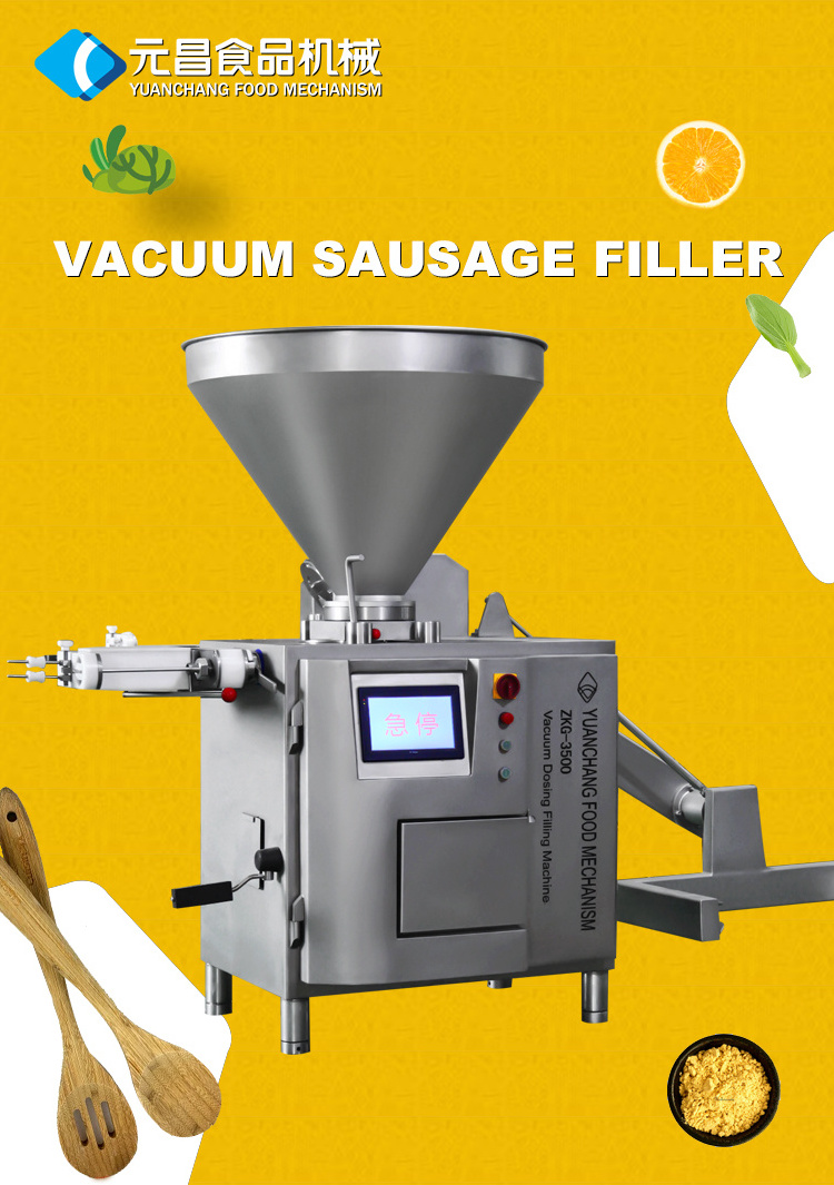 sausage filler for  Meat Processing Machine Vacuum Stuffer