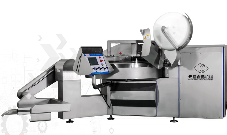 Commercial Automatic Stainless Steel  High Speed Meat Bowl Cutter Sausage Meat Bowl Cutter Sausage Chopper Machine