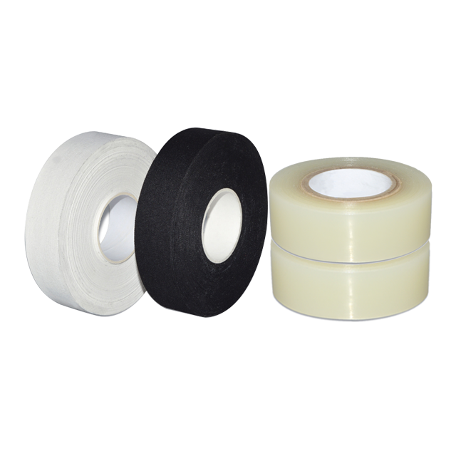 Stretchy Rugby Pe Shin Pad Flames Field Clear White Transparent Bandage Gauze Grip Stick Blade Ice Hockey Tape