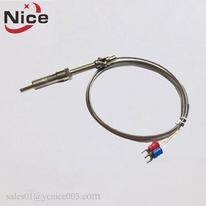 J type Thermocouple /temperature sensor with 3m cable