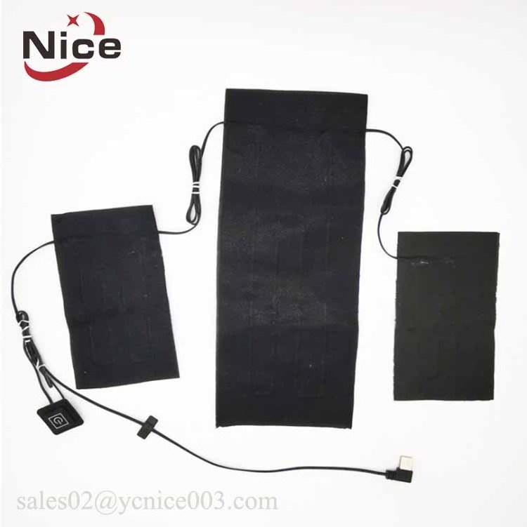 7.4v Battery Powered Heating Pad for Clothes