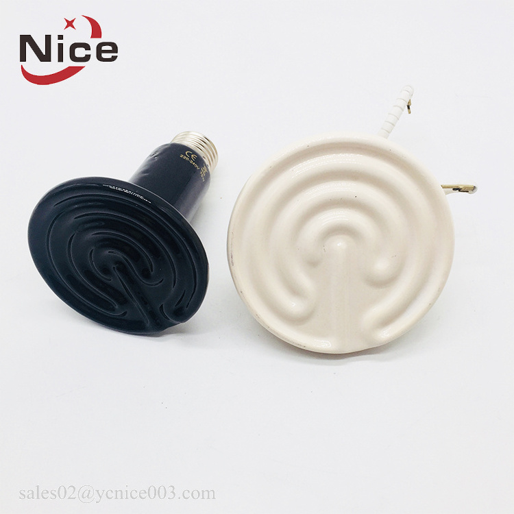 Electric Sauna Heating Element Far Infrared Radiant Bulb Heater Ceramic Emitter