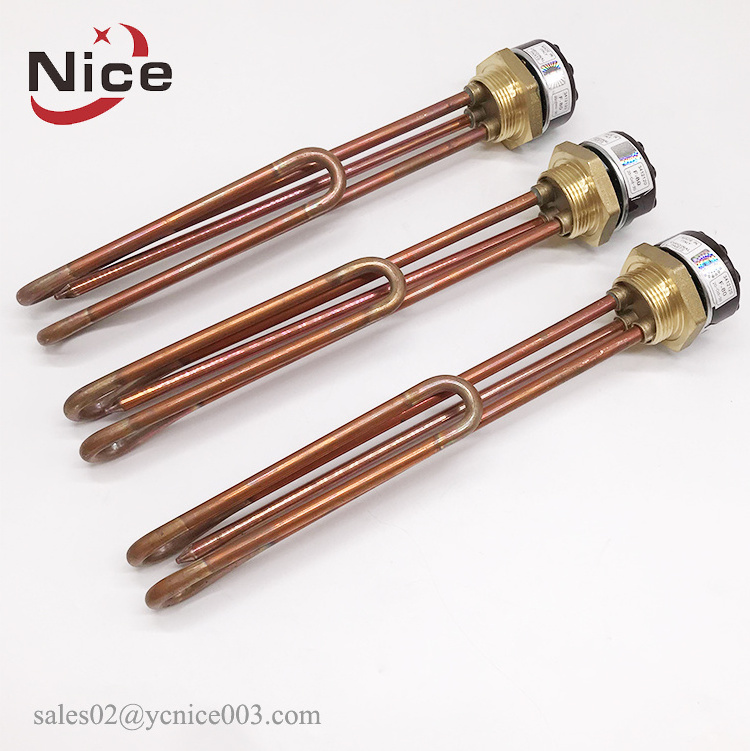 Thermostat reco heating tube replacement copper electric water heater element