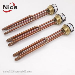 Thermostat reco heating tube replacement copper electric water heater element