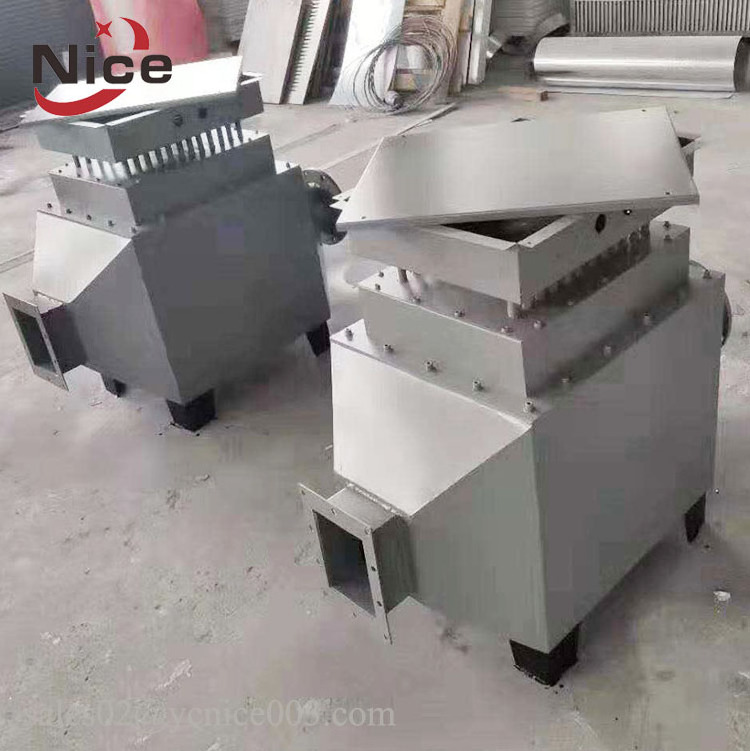 Electric air duct heater for ventilation system