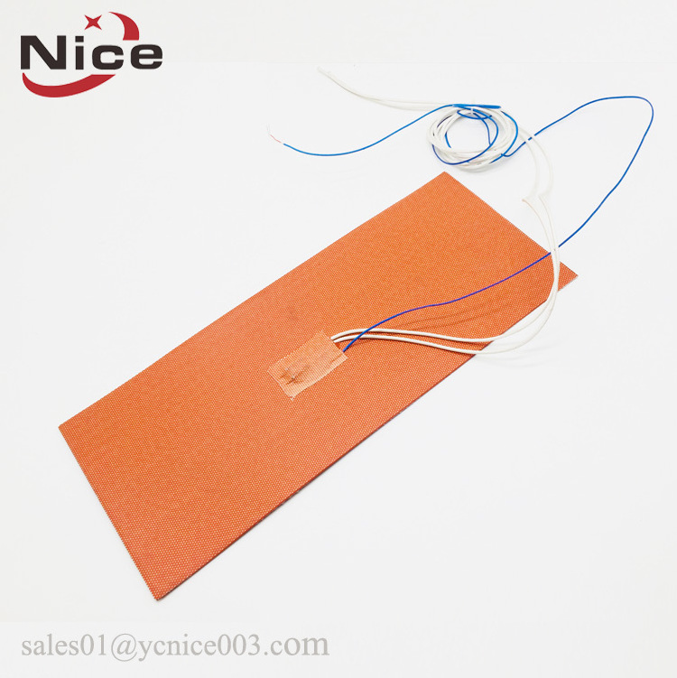 12v 24v Silicone heating pad for car fuel filter heater,diesel heater