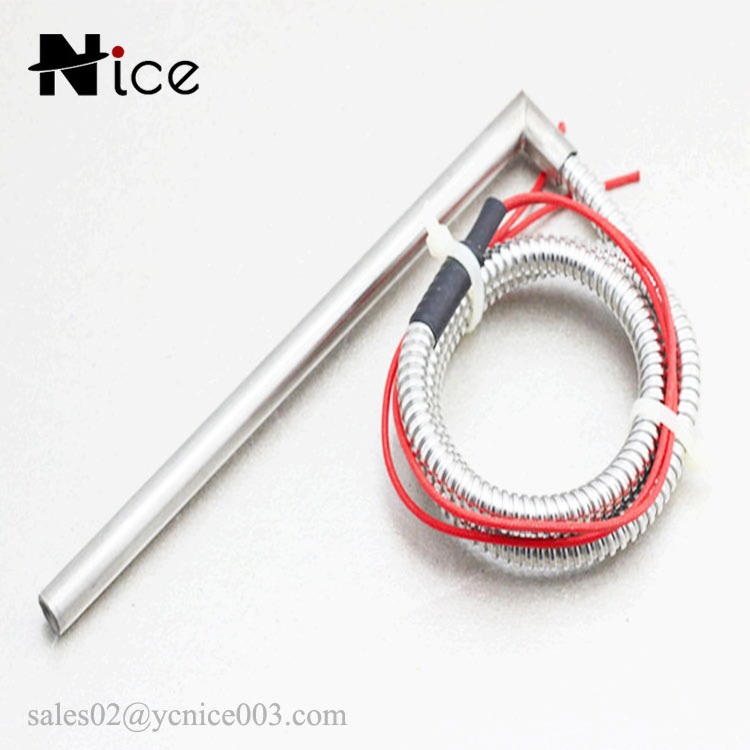 240v 300w angle cartridge tube heater