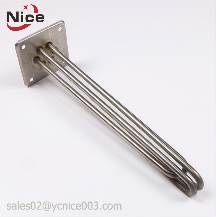 18kw square electric heating element for boiler flange heater