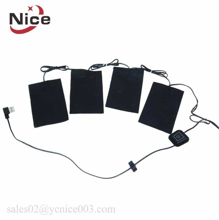 7.4v Battery Powered Heating Pad for Clothes