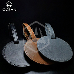 Ocean real leather waist belt golf divot tool golf tee holder