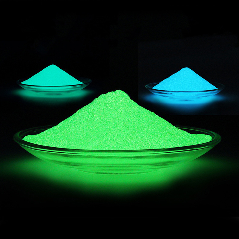 Luminous Car Paint Powder Photoluminescent Pigment Glow In The Dark Powder Glowing Pigment For Auto Paint