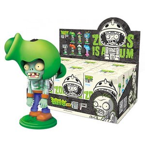 Hot selling product lovely Cartoon Character Plants vs. Zombies mystery box anime figures Variety party toy blind box