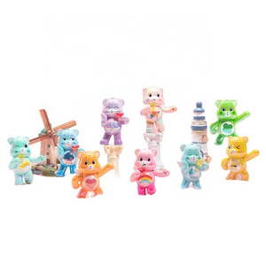 Hot product cute collection ornaments Love bear series mystery box mini characters sky bear lovely blind box toys figures