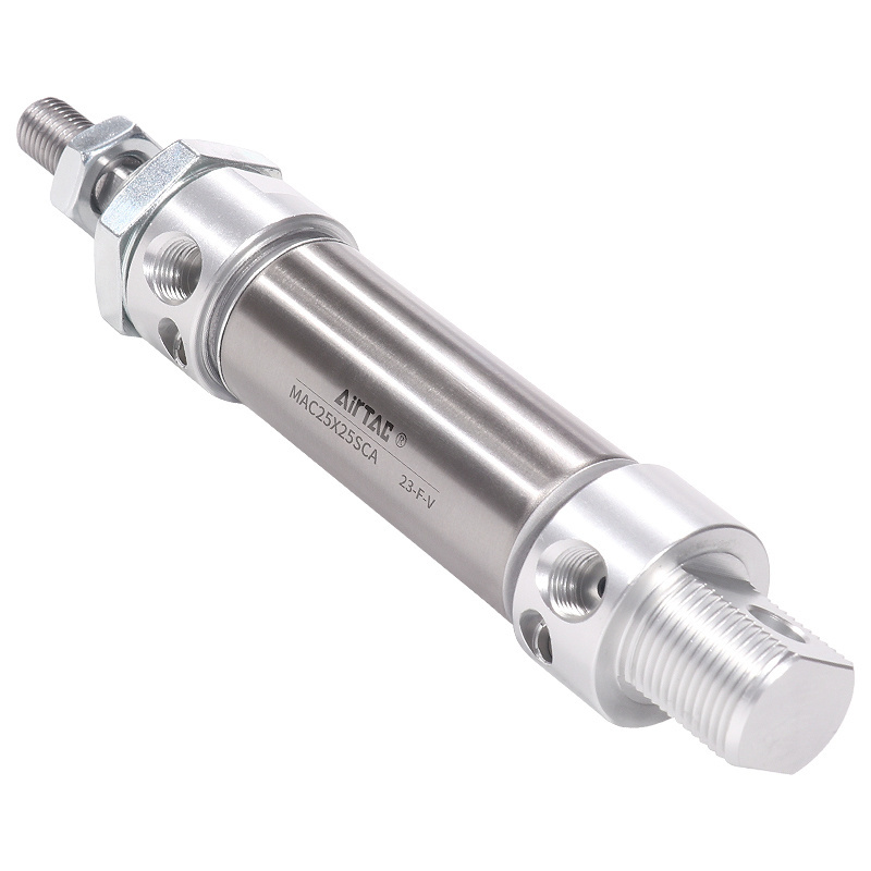 AIRTAC MAC32X25-50/75/100/150/200/300SCA cylinder Buffered stainless steel mini cylinder