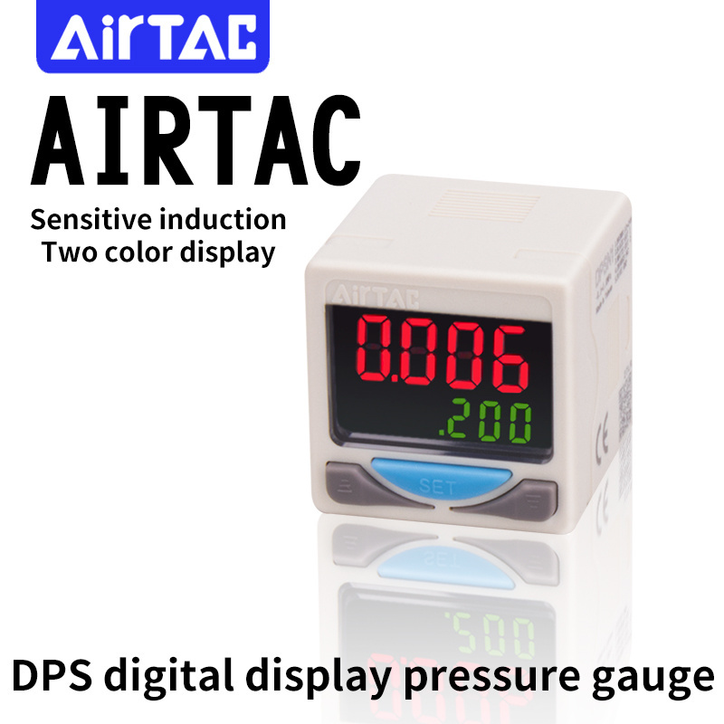 AIRTAC  High Precision Digital Pressure Switch DPS Series Pressure Switch Pneumatic Element Digital Display Switch