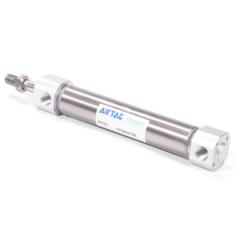 AIRTAC cylinder compact air cylinder MG32X25  Standard Mini  Buffered stainless steel pneumatic mini hydraulic cylinders