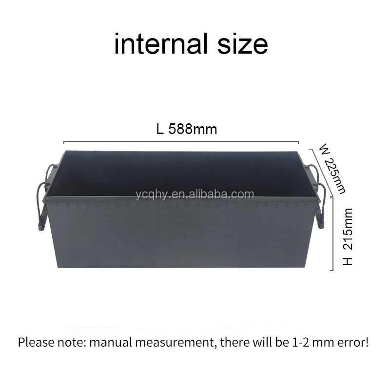 12V 24V 48V 200ah 280ah 300ah 304ah Plastic Empty lto battery box Abs battery case for 8s 280ah lifepo4