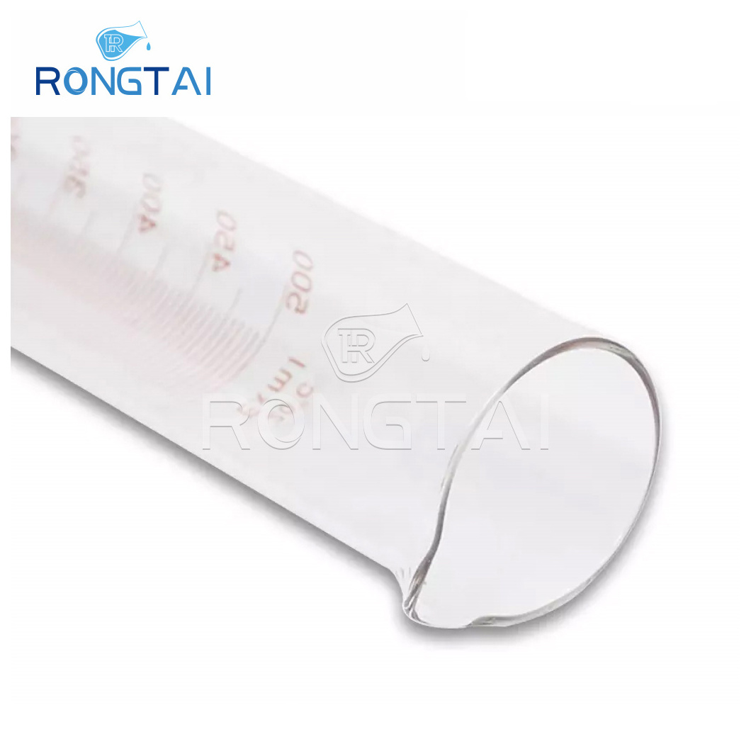 RONGTAI Tall Graduated Cylinder Fabricators Measuring Cylinder 10ml China Conical Shape Glass Measuring Cylinder