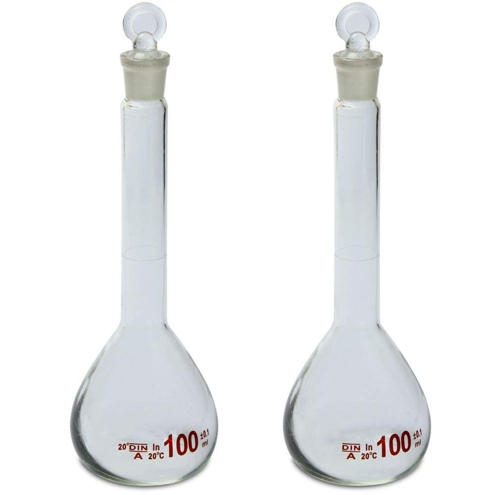 Yancheng Rongtai Customized high temperature processing irregular glass volumetric flask for laboratory