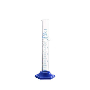 RONGTAI Tall Graduated Cylinder Fabricators Measuring Cylinder 10ml China Conical Shape Glass Measuring Cylinder