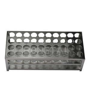 RONGTAI Wall Mounted Test Tube Rack Manufacturers 6*15 Holes Test Tube Stand China ABS Material Test Tube Rack Holder