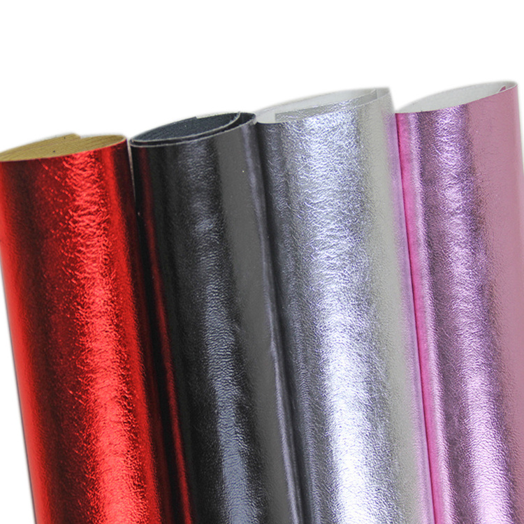 metallic pu faux leather sheets