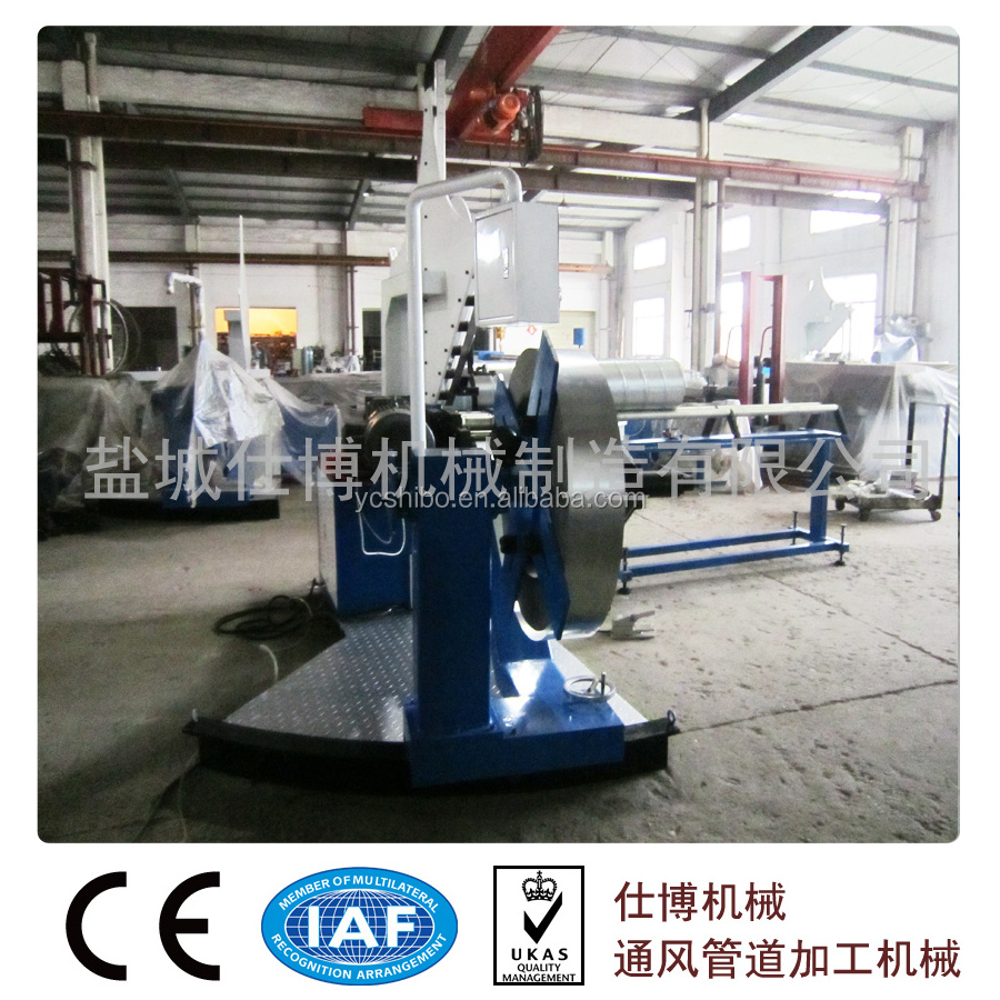 Spiral round tube forming machine  air duct spiro machine