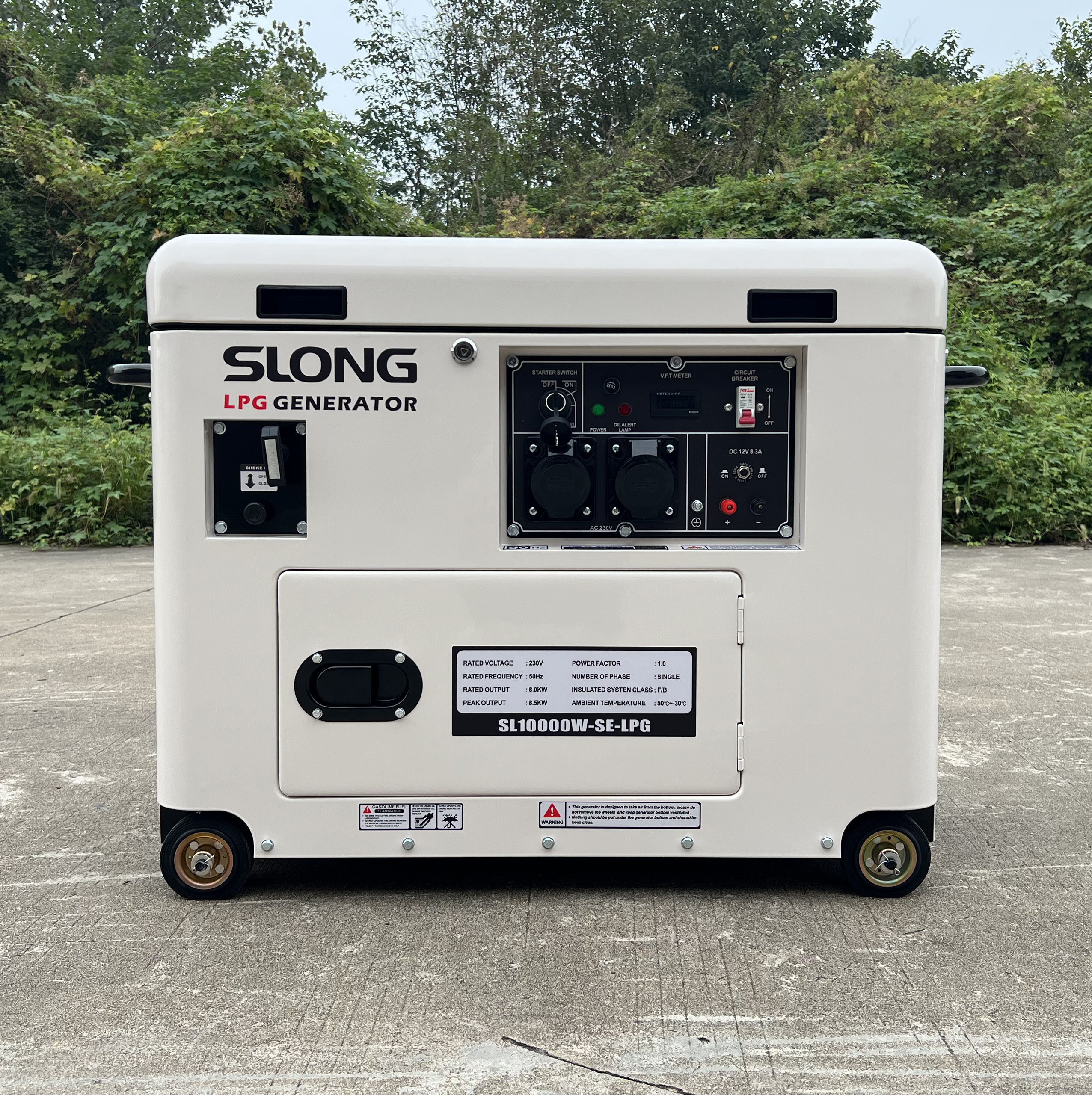 SLONG SILENT 6 KW LPG GAS GENERATOR