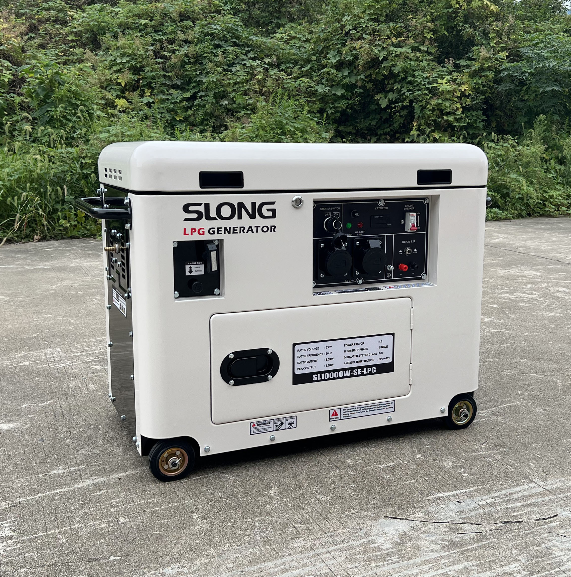 SLONG SILENT 6 KW LPG GAS GENERATOR