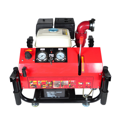 Slong Portable Gasoline Fire Fighting High Pressure Water Pump