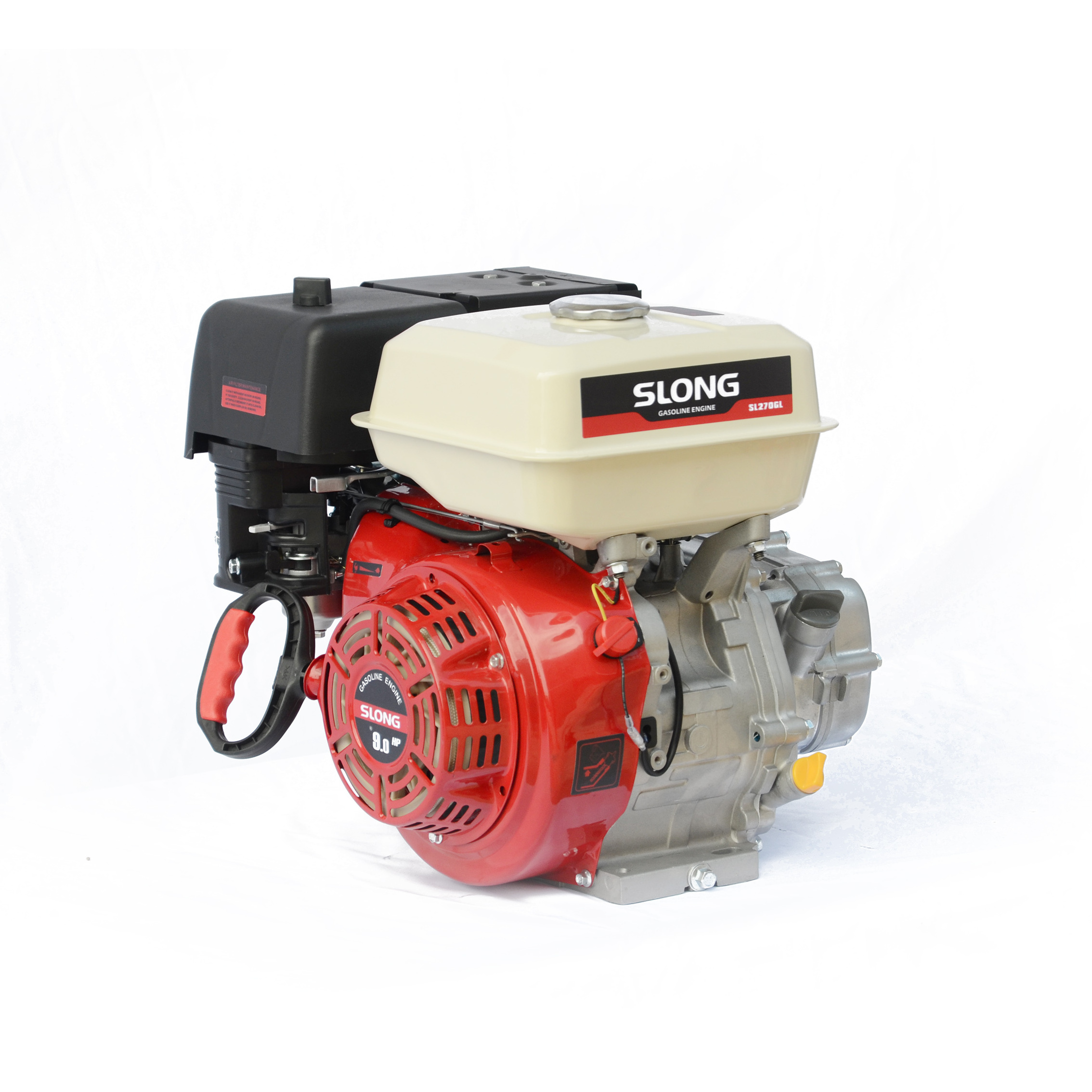 SLONG go kart engine  With Cluth 9.0 hp 270cc SL270CL 177F OHV 1800rpm gasoline engine