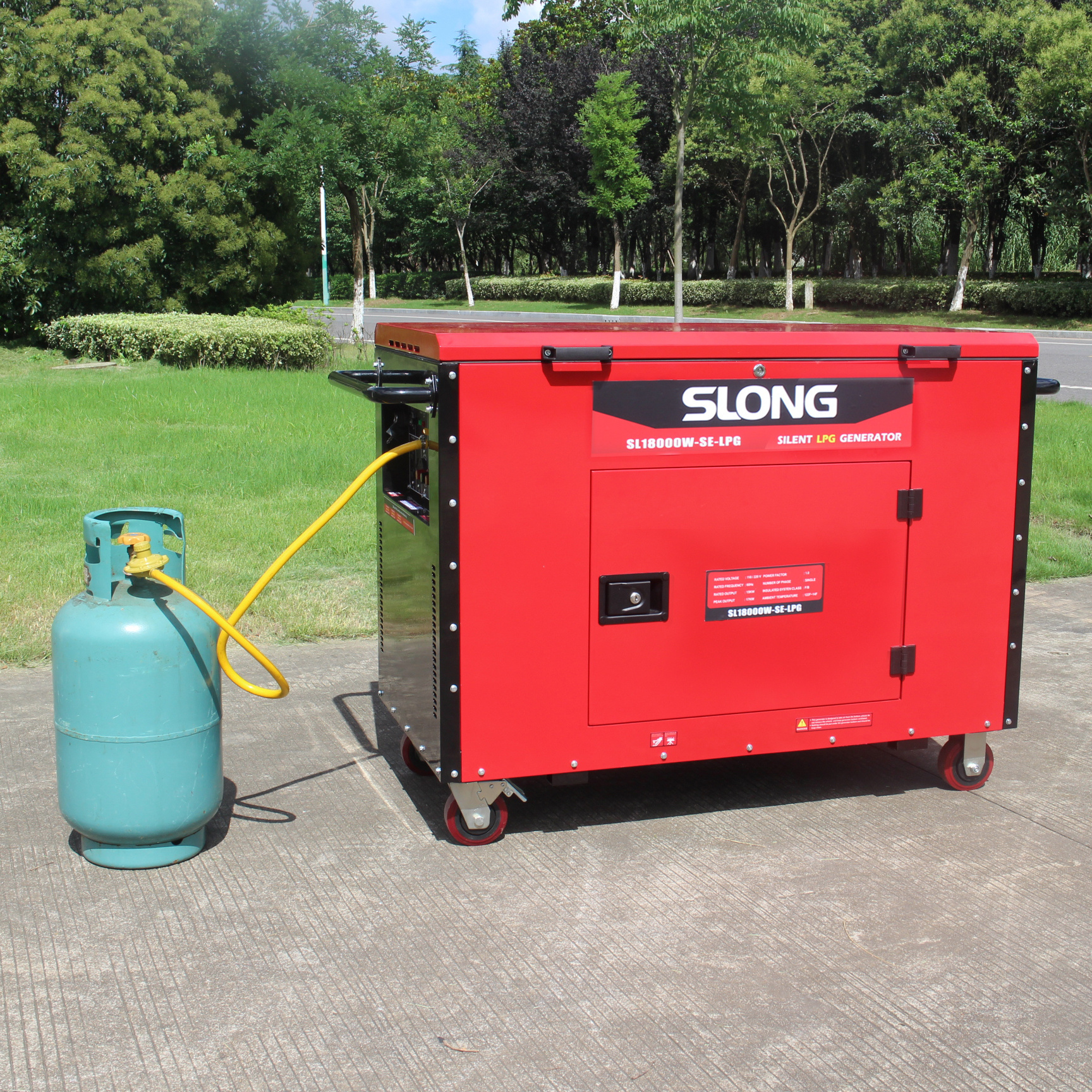 E.SLONG BRAND 17KW/18KW   SUPER SILENT GAS POWERED HOME BACK UP GENERATOR